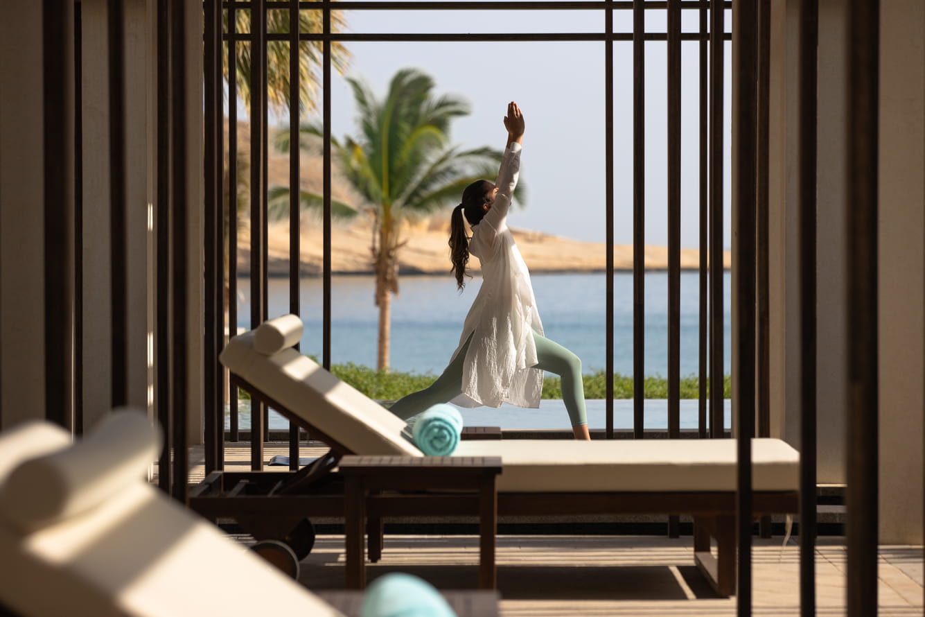 Jumeirah Muscat Bay Yoga Pose